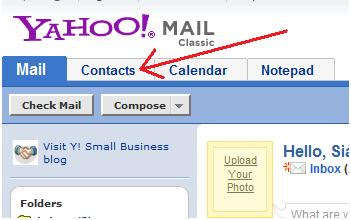 cara membuat buku alamat pada email