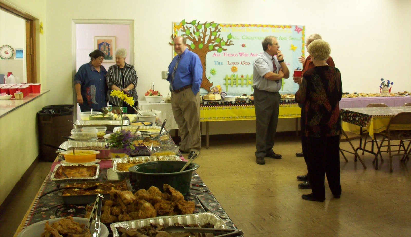 First United Methodist Church McCamey, TX Henry Watson's Funeral Lunch