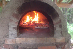 First pizza in oven!!