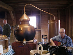 copper distiller at Sweetgrass Winery