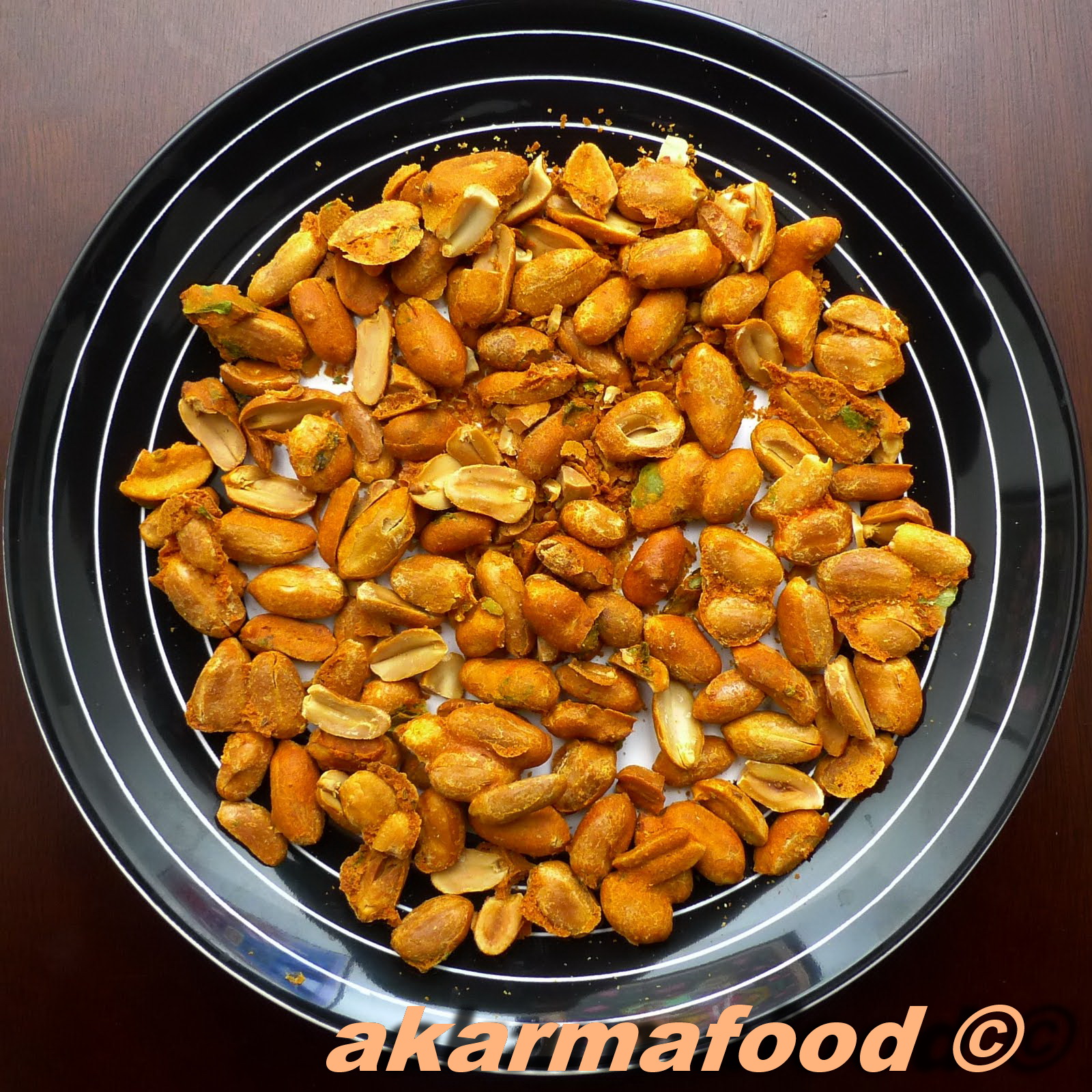 Akarma (Karma free) Food Baked Masala peanuts