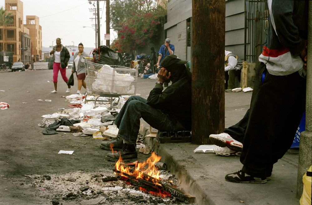 Лос анджелес бомжи