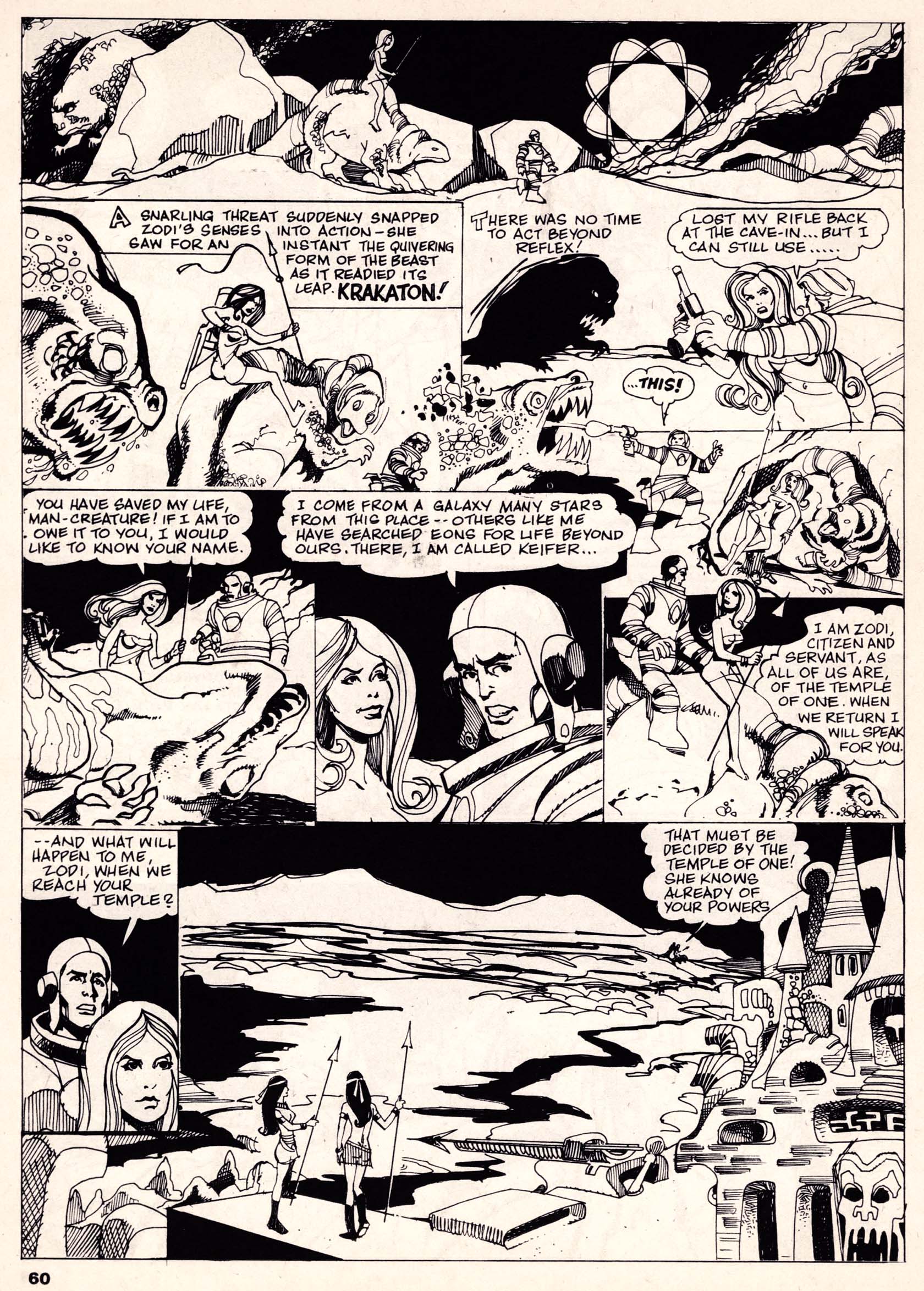 Read online Vampirella (1969) comic -  Issue # Annual 1972 - 60