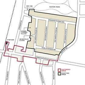 Thorpes Conservation Area Boundary