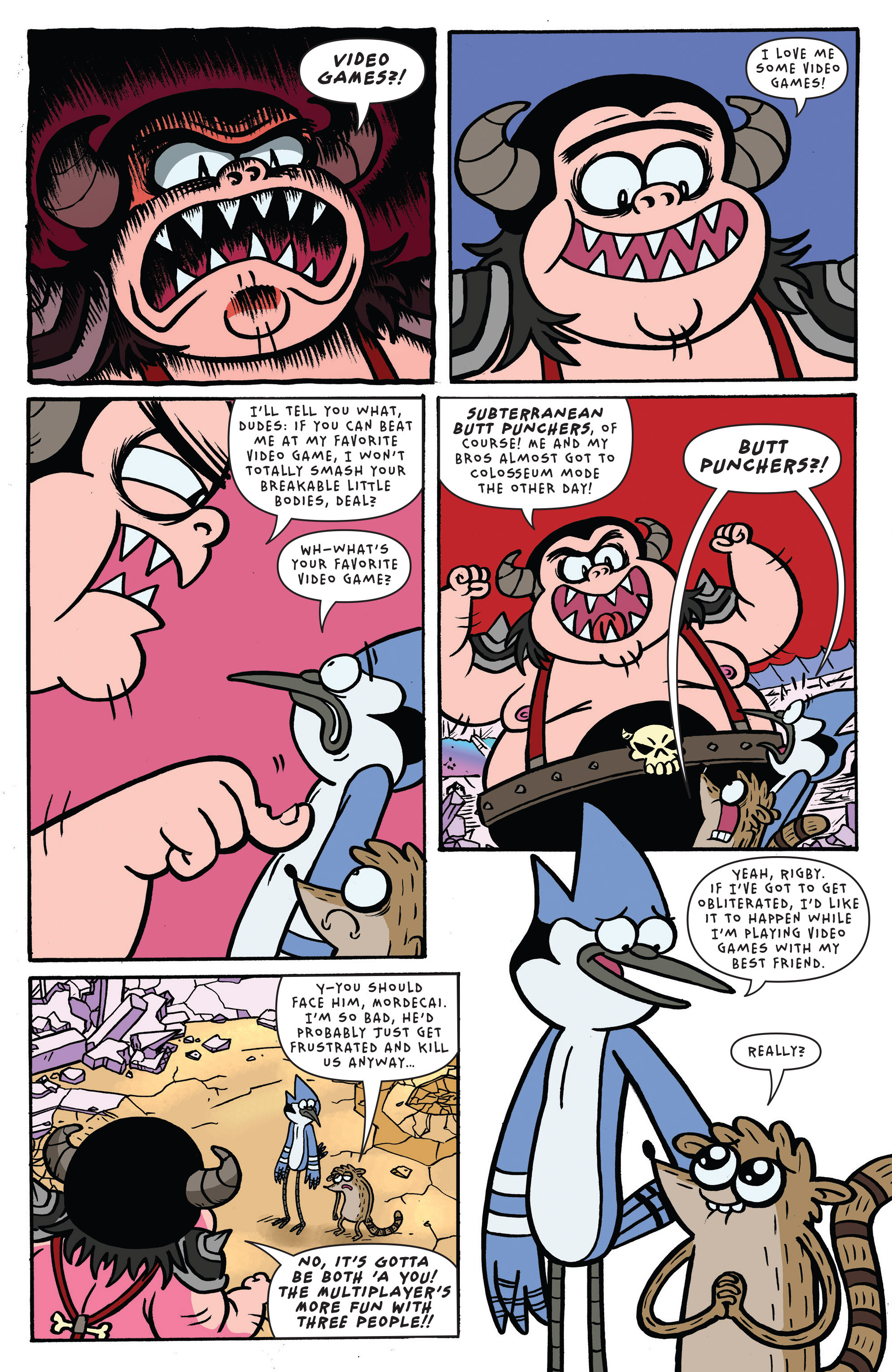 Read online Regular Show comic -  Issue #32 - 12