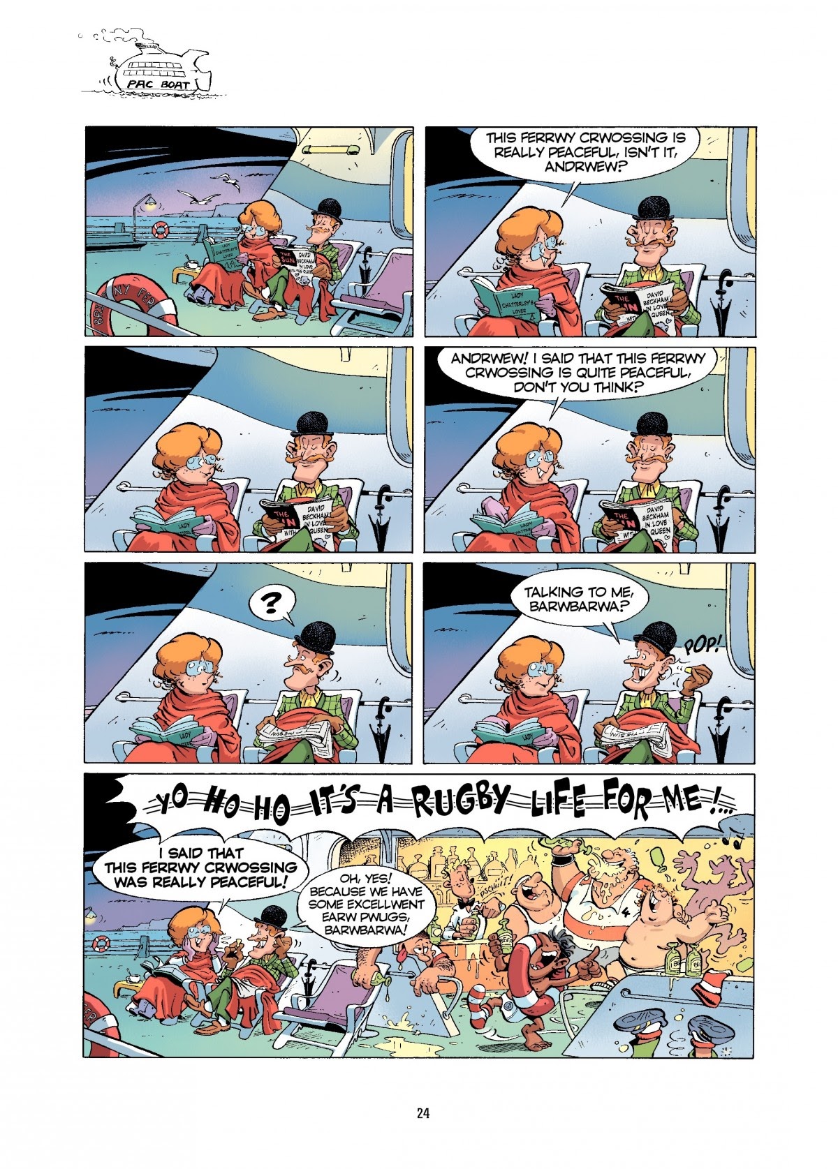 Read online The Rugger Boys comic -  Issue #1 - 24