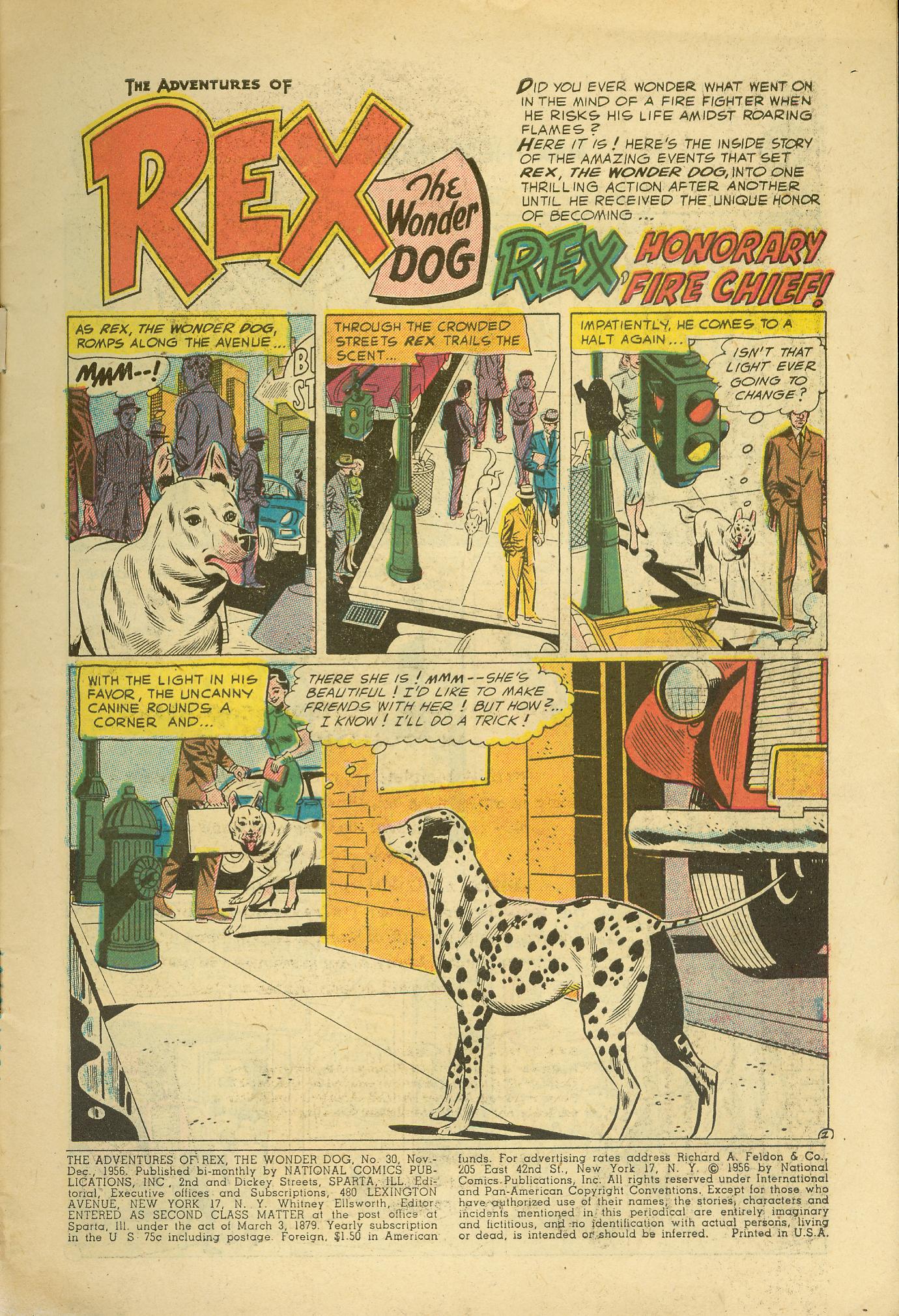 Read online The Adventures of Rex the Wonder Dog comic -  Issue #30 - 3
