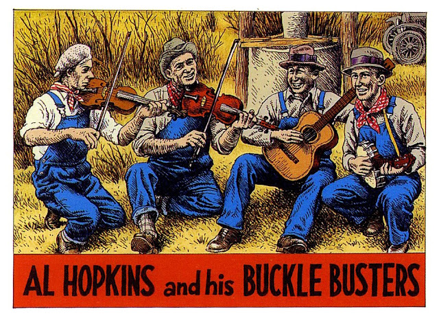 Resultado de imagen de AL HOPKINS AND HIS BUCKLE BUSTERS R. CRUMB