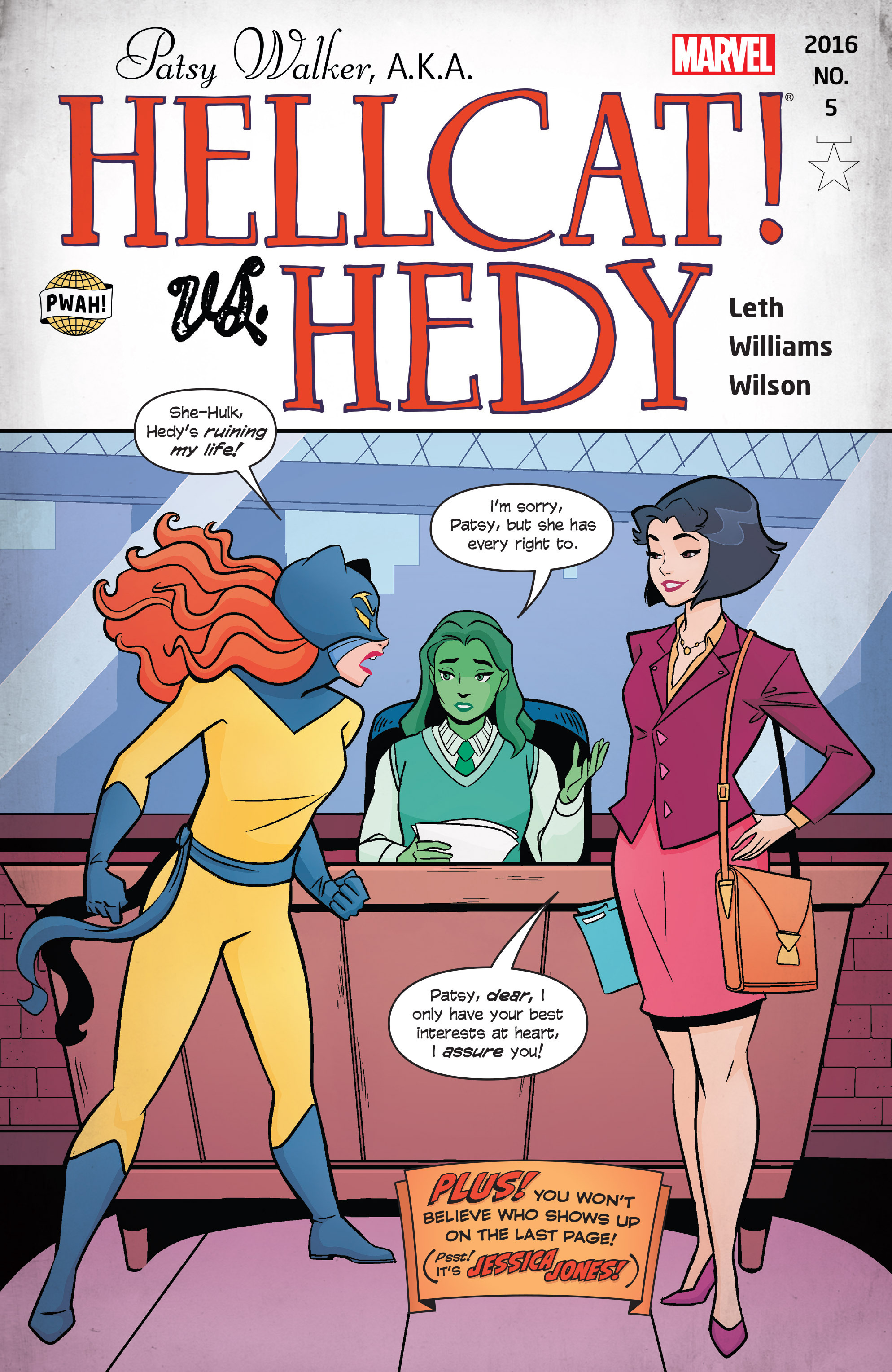 Read online Patsy Walker, A.K.A. Hellcat! comic -  Issue #5 - 1