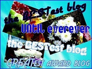 The bestest blog award