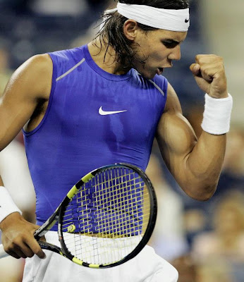 rafael nadal shirtless. guy: Rafael Nadal!