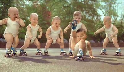 Watch Breakdancing Babies on skates video