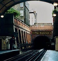 The District Line at Notting Hill Gate (The Last of the Wallendas)
