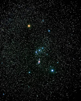 La constellation d'Orion. Document Akira Fujii.
