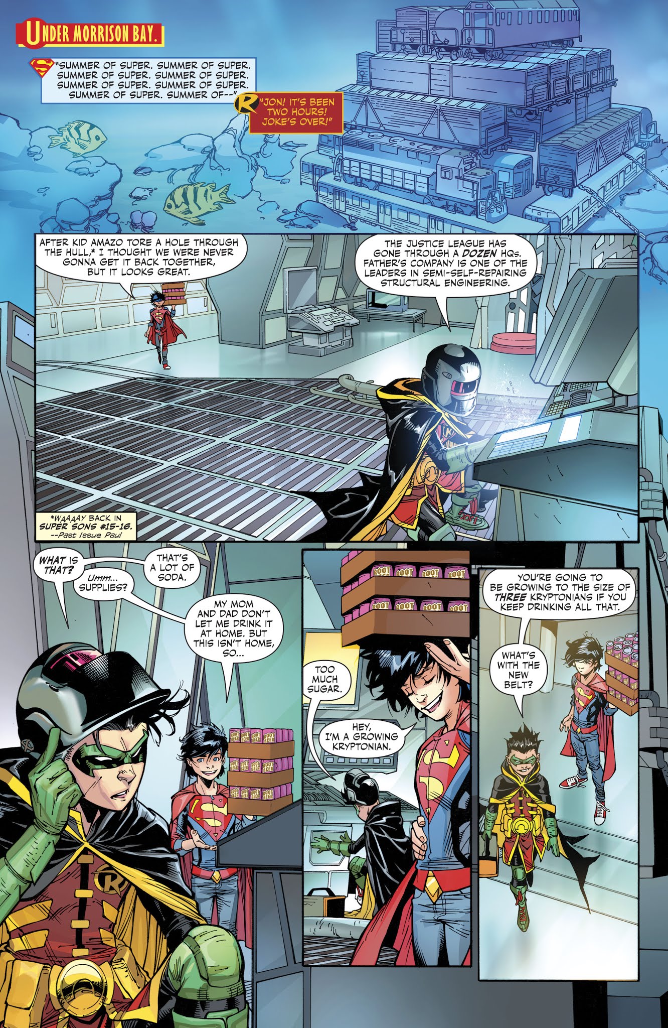 Read online Adventures of the Super Sons comic -  Issue #1 - 14