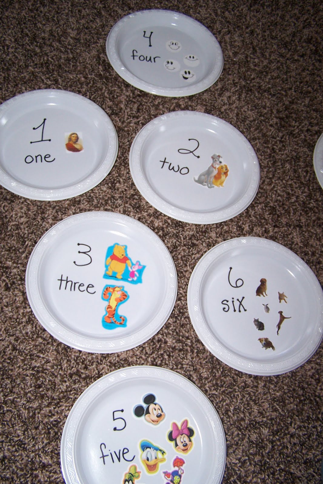 Children's Learning Activities Paper Plate Numbers
