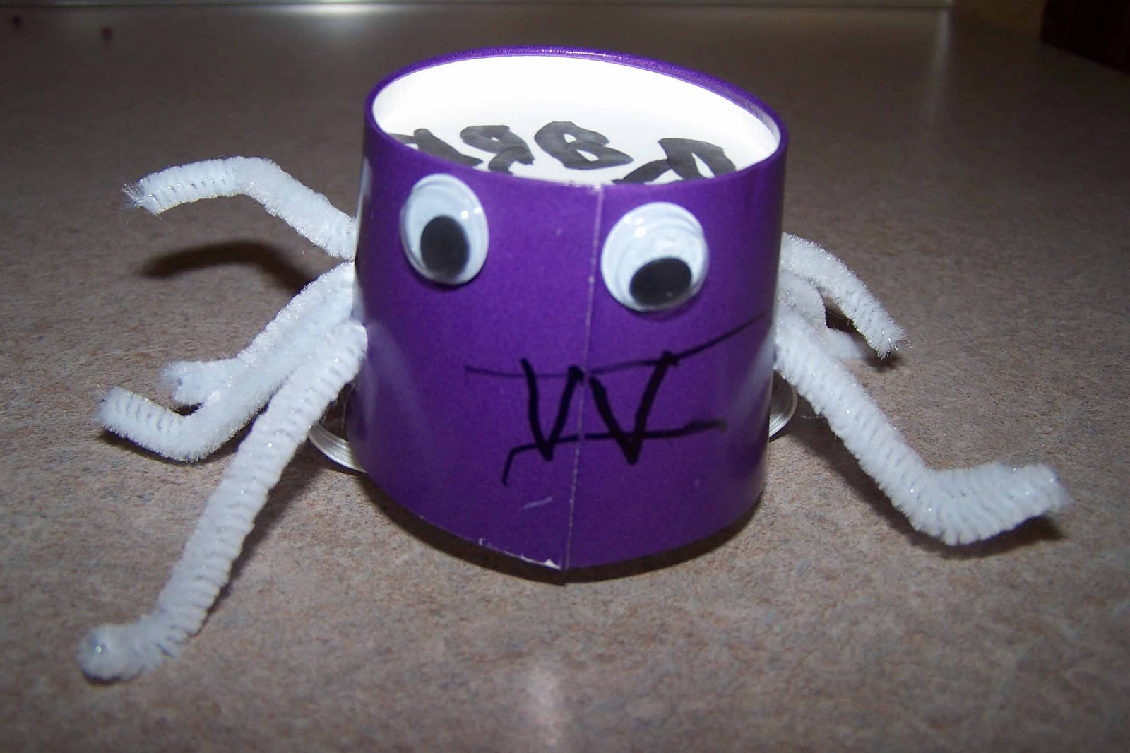 Children's Learning Activities: Paper Cup Spider