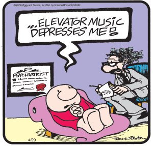 I hope you enjoy the music; it's not quite 'elevator' - at least I don't think so...