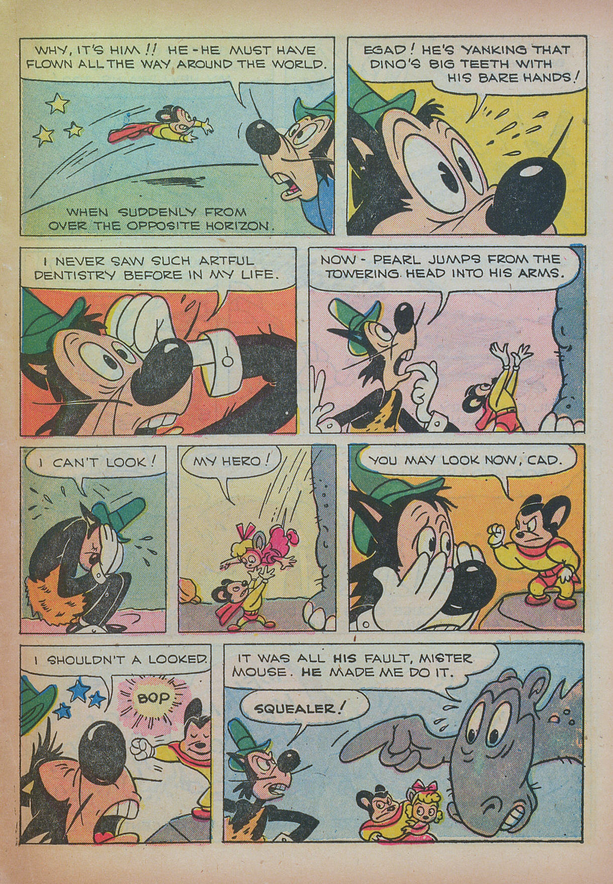 Read online Paul Terry's Mighty Mouse Comics comic -  Issue #26 - 17