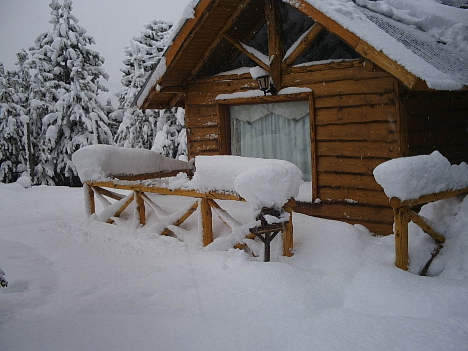 Cabañas Chepehuen nieve Cabañas Chepehuen nieve