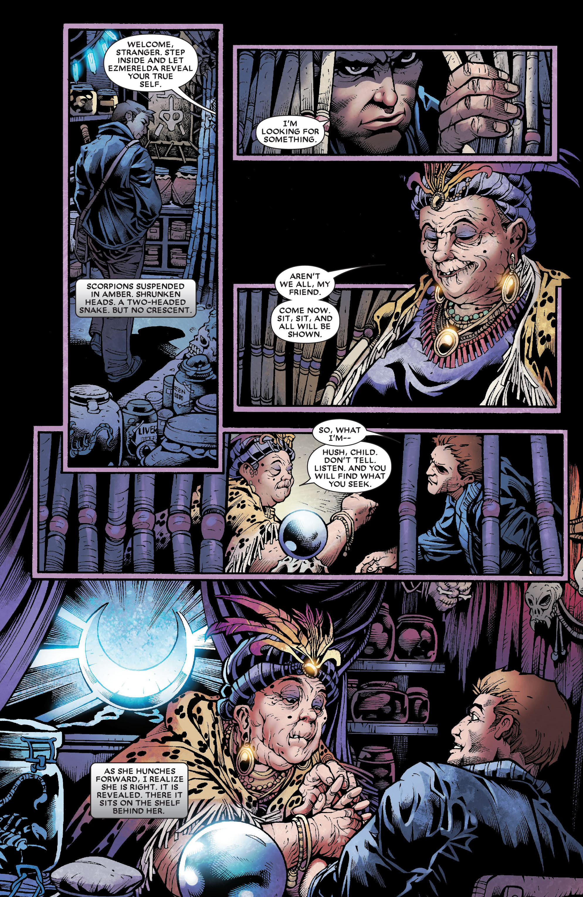 Read online Moon Knight by Huston, Benson & Hurwitz Omnibus comic -  Issue # TPB (Part 12) - 12