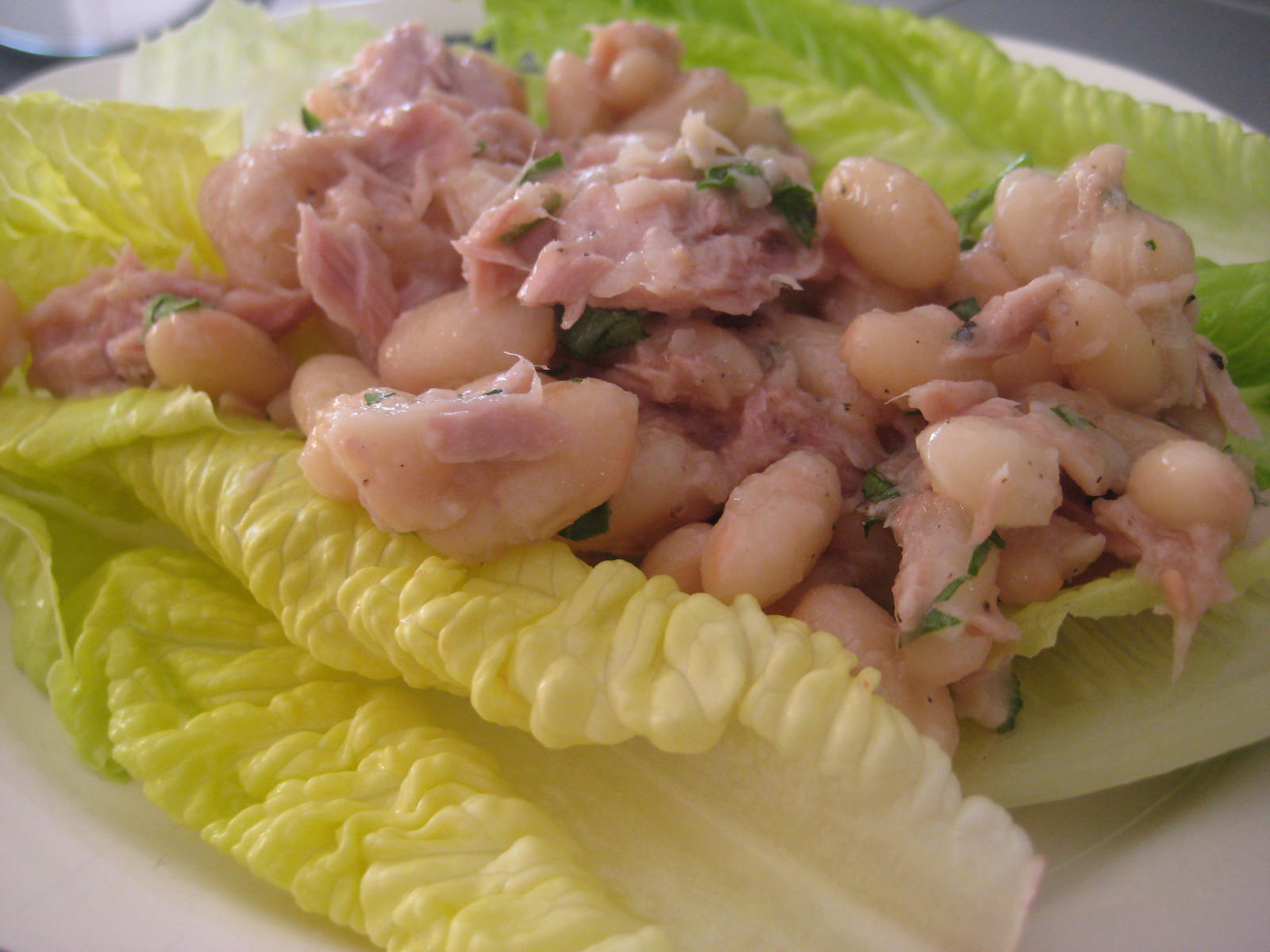 Safely Gathered In Food Storage Friday White Bean and Tuna Salad