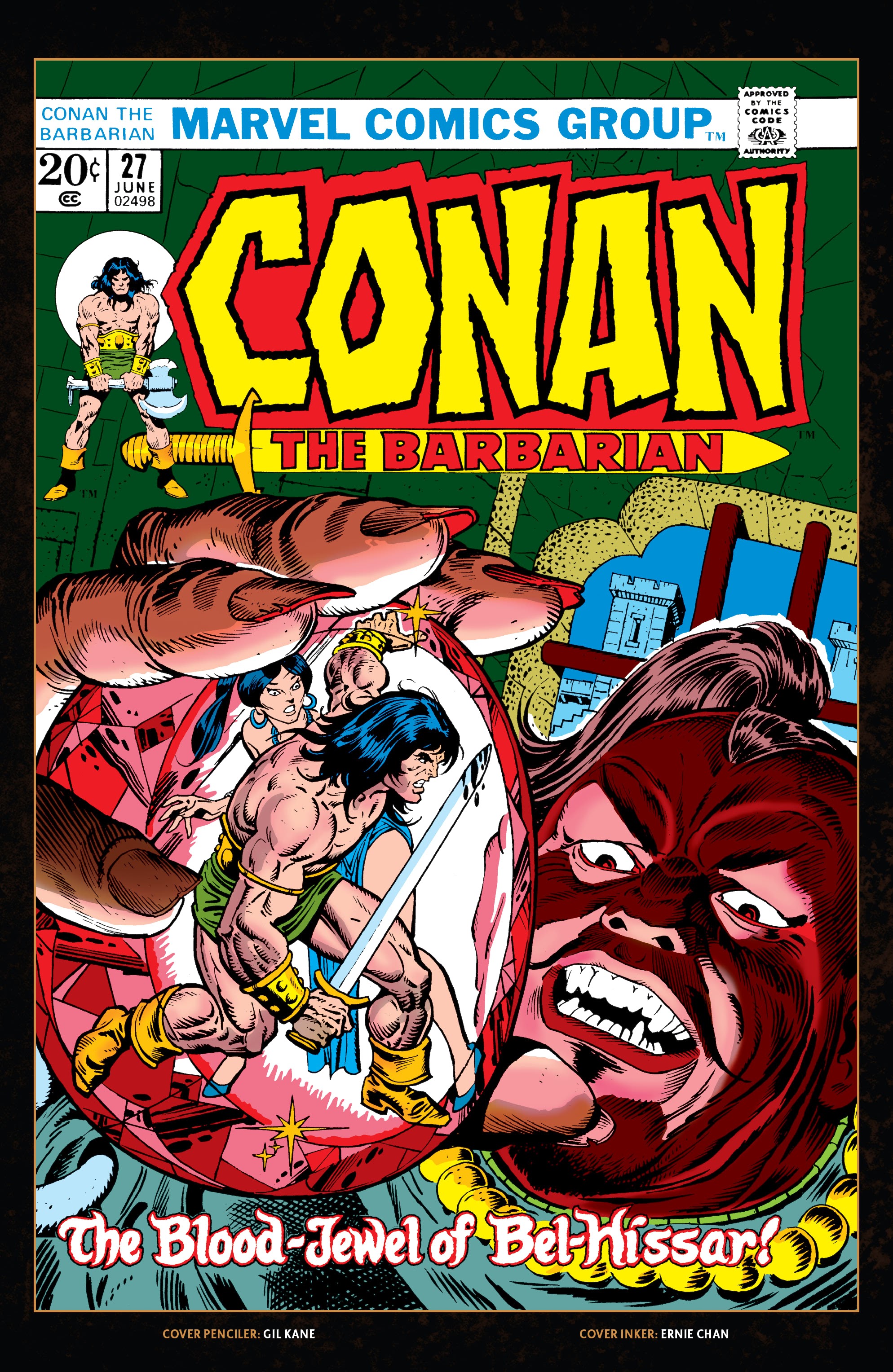 Read online Conan The Barbarian Epic Collection: The Original Marvel Years - The Curse Of The Golden Skull comic -  Issue # TPB (Part 1) - 5