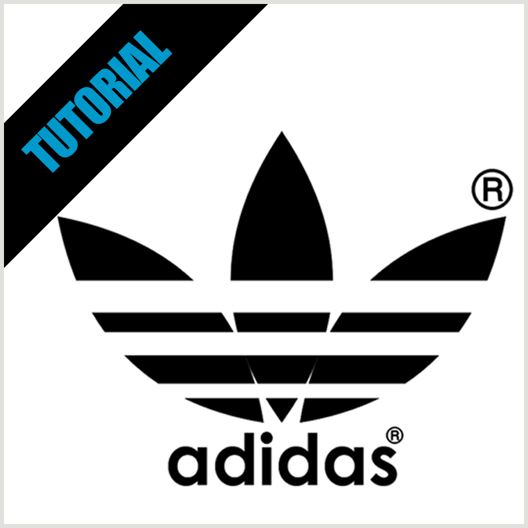 Membuat Logo  Adidas  dengan CorelDRAW Album Kolase 