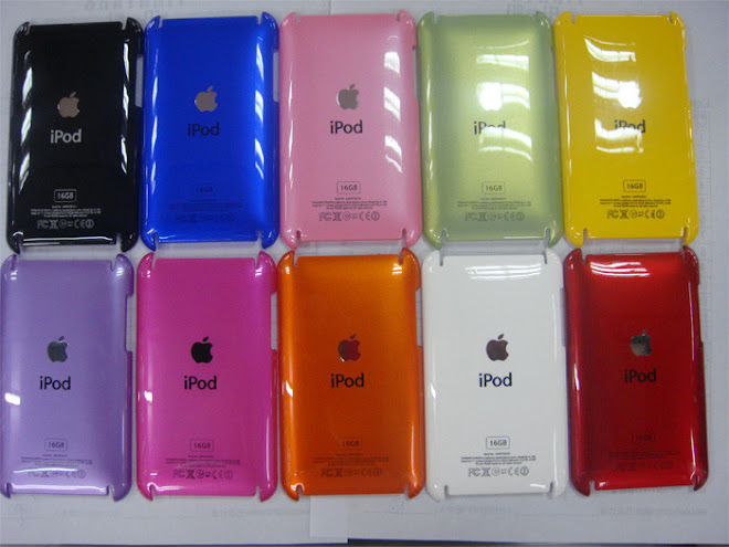 hard case for ipod touch. 10 diff colours. very popular