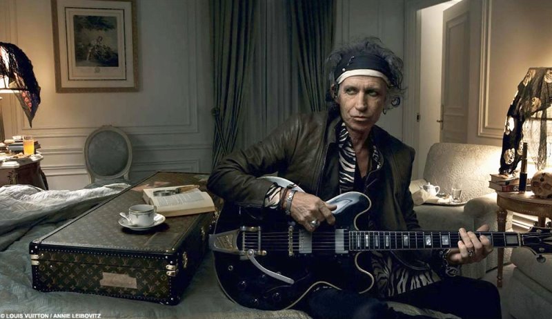 Keith Richards is the new face of Louis Vuitton
