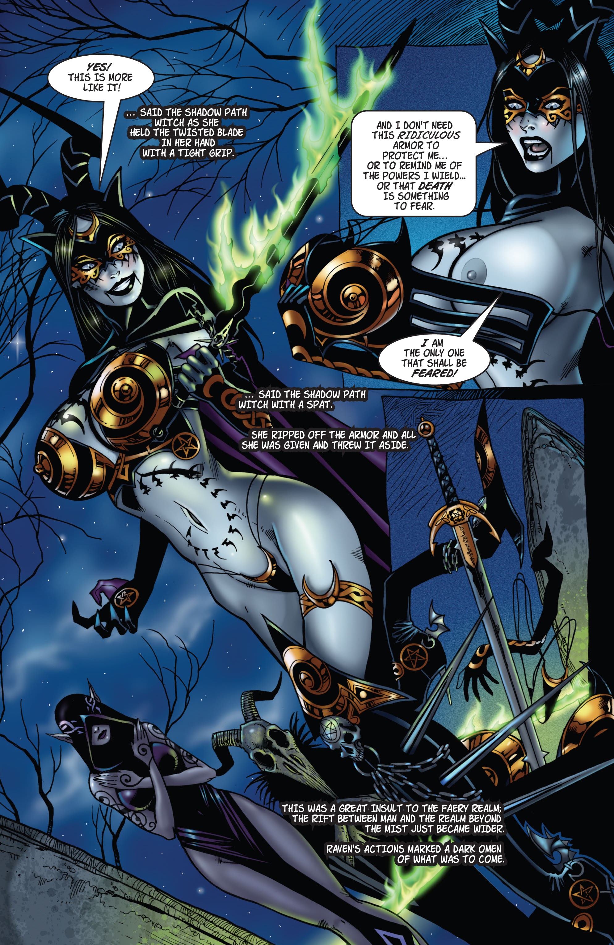Read online Tarot: Witch of the Black Rose comic -  Issue #122 - 8