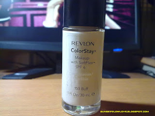 Revlon Colorstay Foundation Makeup with Softflex SPF 6 Combination/Oily Skin in 150 Buff bottle