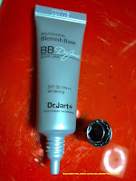 Dr. Jart Rejuvenating Blemish Base Silver Label tube and nozzle