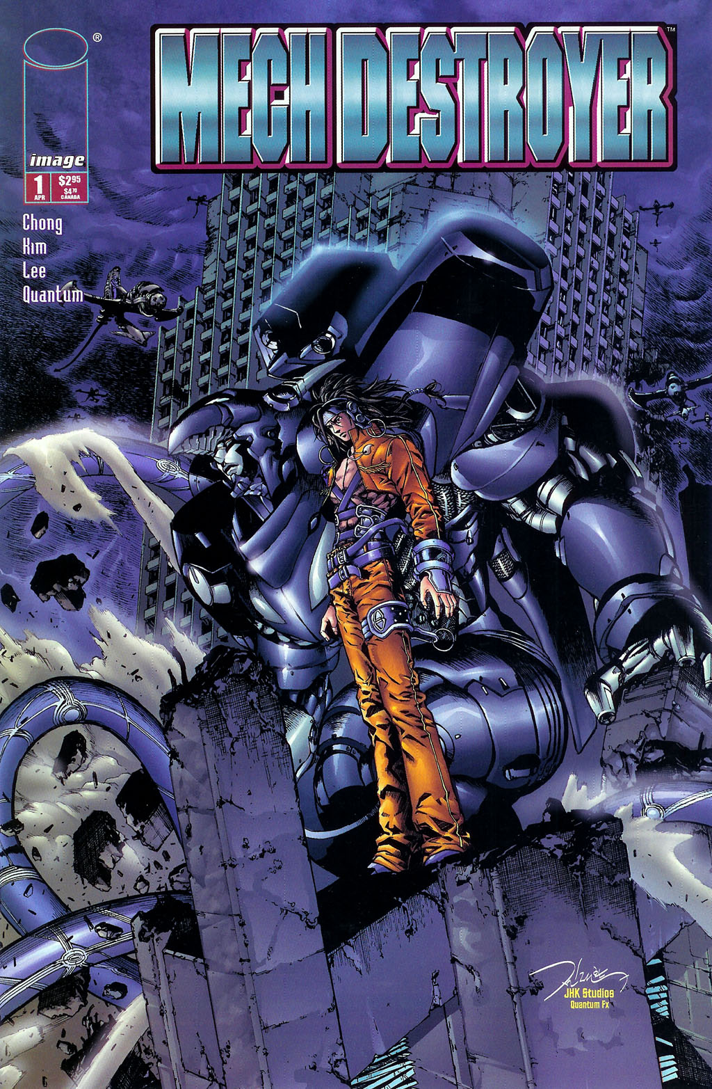 Read online Mech Destroyer comic -  Issue #1 - 1
