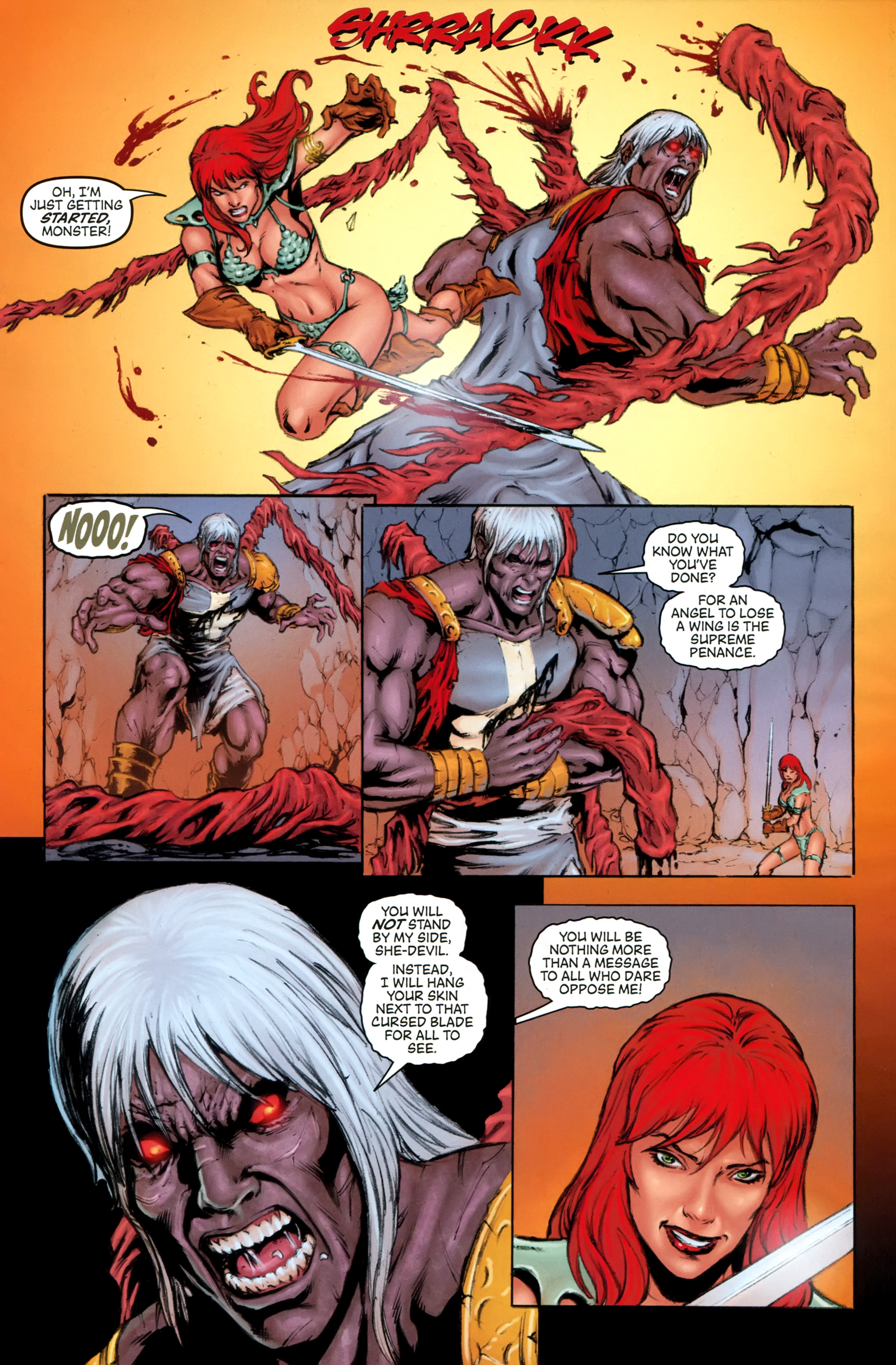 Read online Witchblade/Red Sonja comic -  Issue #5 - 14