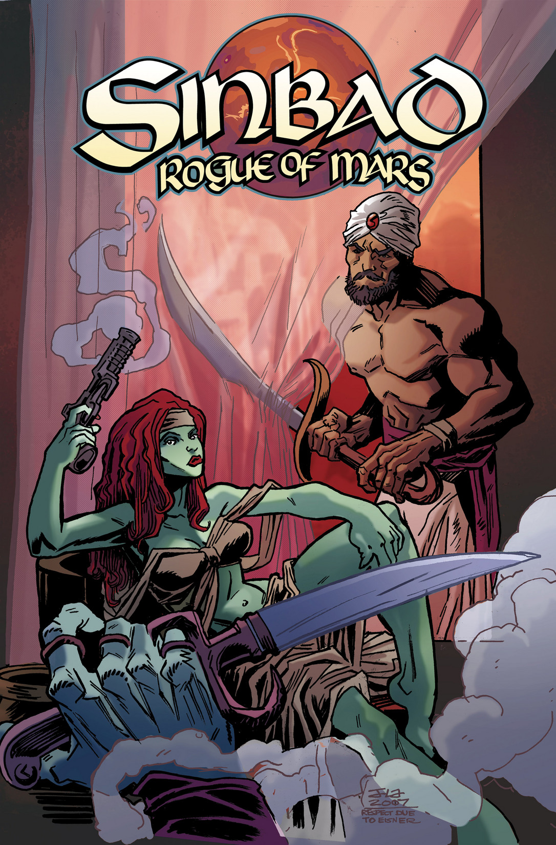 Read online Sinbad: Rogue of Mars comic -  Issue #0 - 27