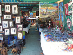 a market in Stellenbosch
