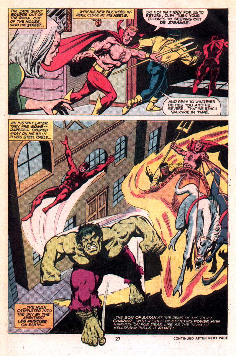 Read online The Defenders (1972) comic -  Issue #24 - 17