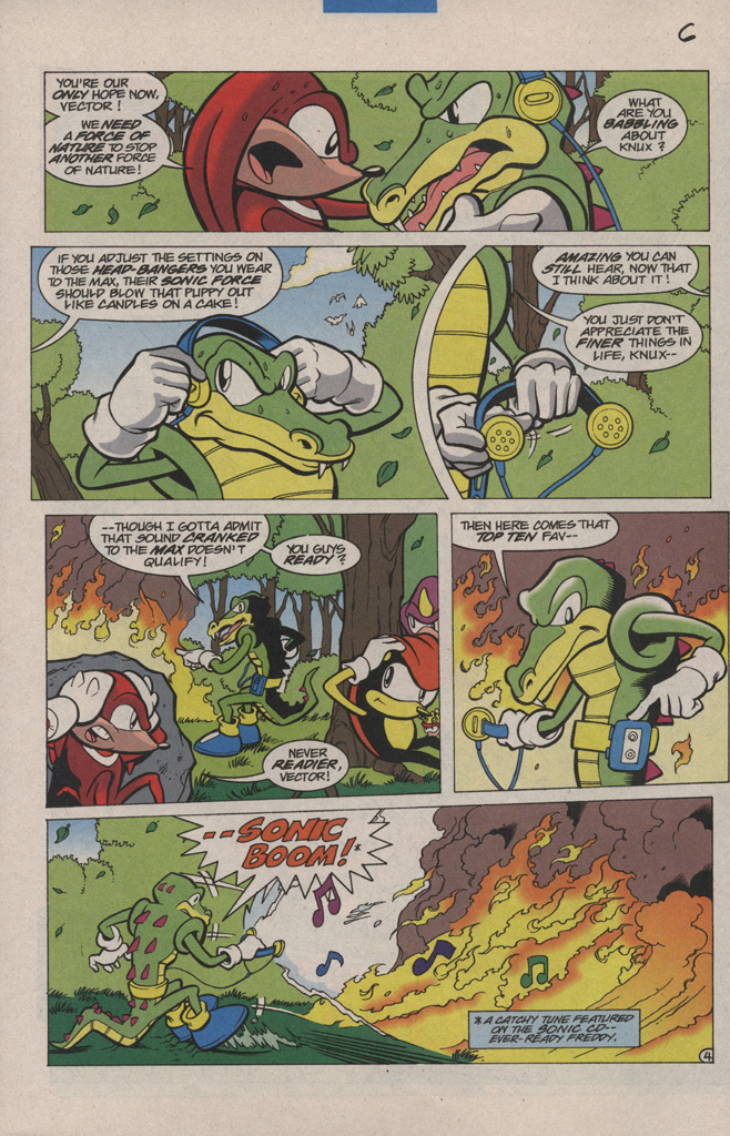 Read online Knuckles the Echidna comic -  Issue #3 - 8