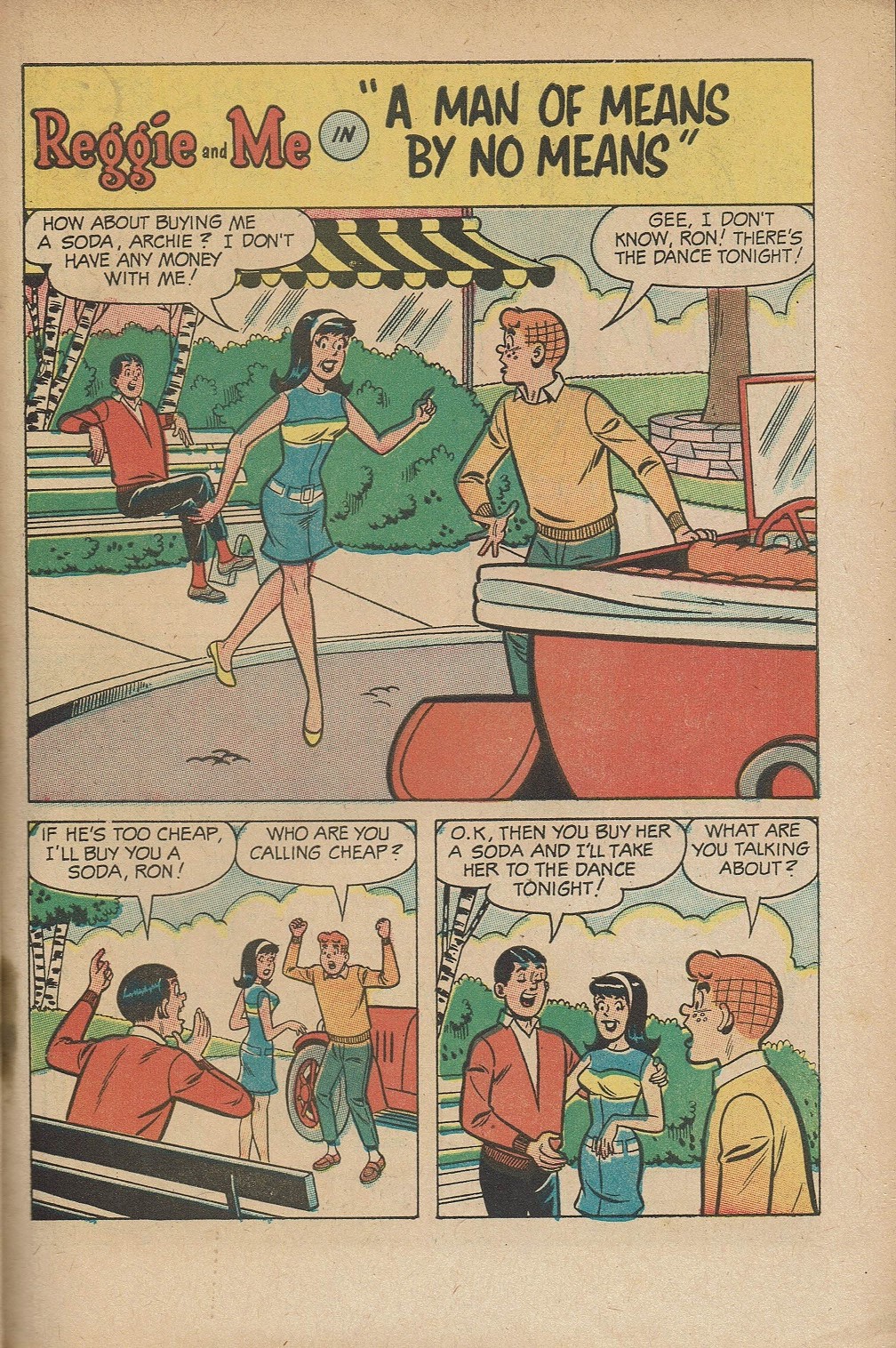 Read online Reggie and Me (1966) comic -  Issue #30 - 27