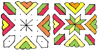 Taste of Mysore: Rangoli, Pattada Gombe Alankara for Navaratri - Review ...