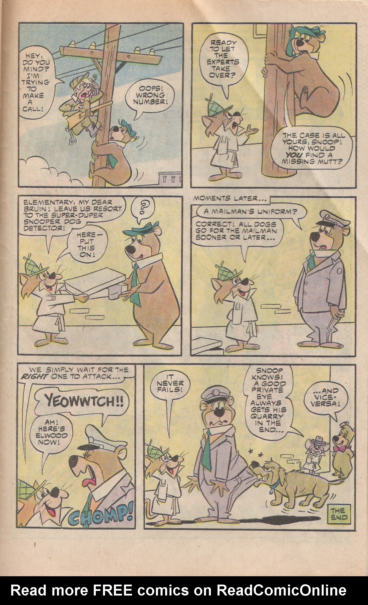 Read online Yogi Bear comic -  Issue #5 - 31