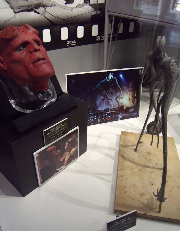 Original Hellboy 2 mask and maquette