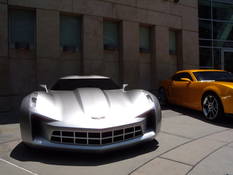 Transformers 2 Sideswipe Corvette Stingray concept car