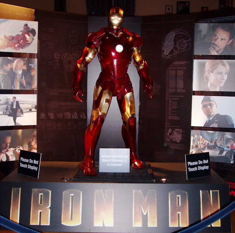 Iron Man suit worn by Robert Downey Jr