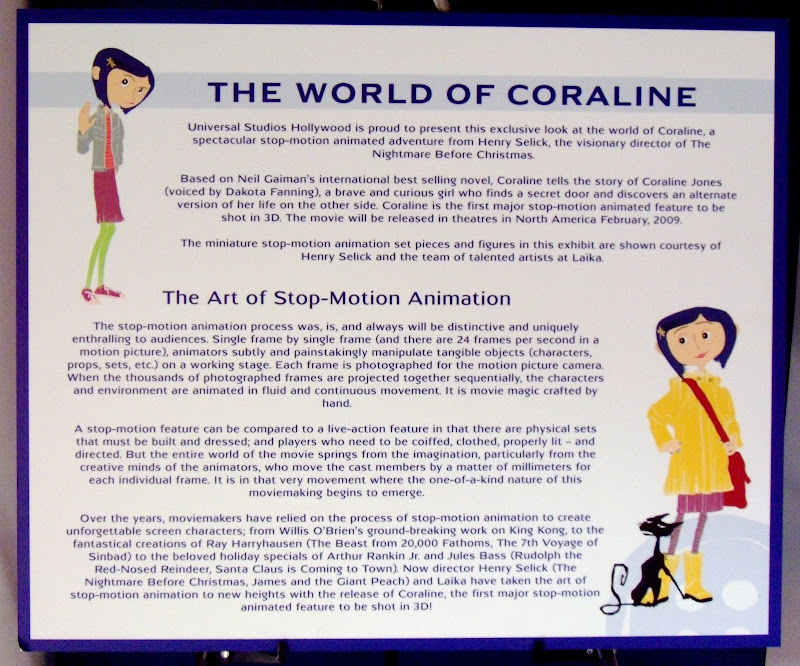 The World of Coraline info