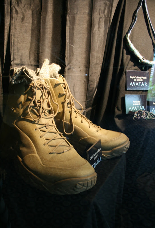 Avatar film props Jake's boots