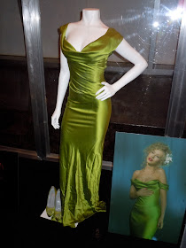 burlesque green dress