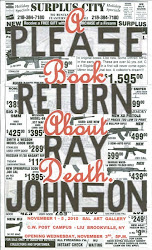 Ray Johnson and ABAD Poster <br>by Keith Buchholz