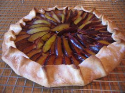 Rustic Plum Tart